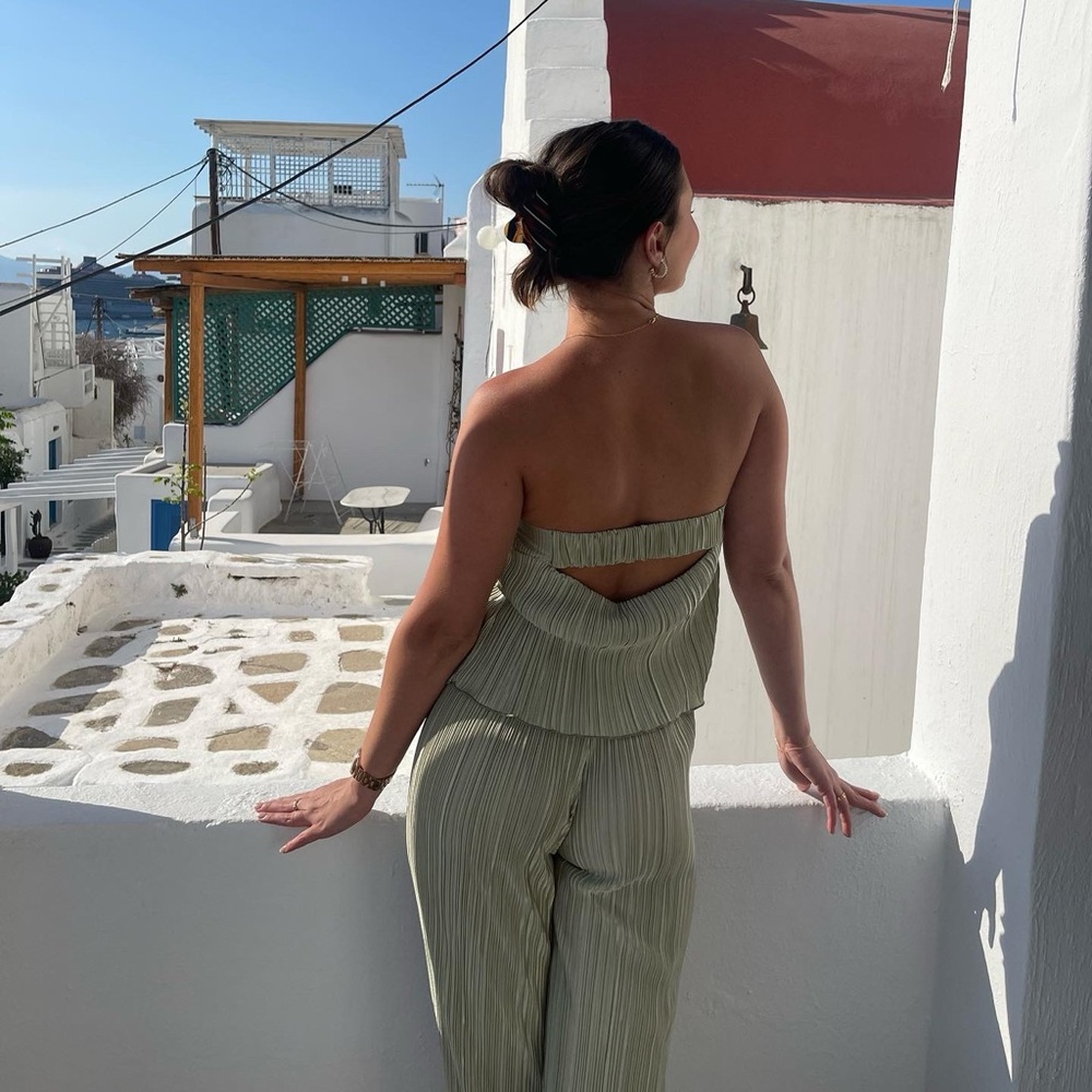 SHEIN green ribbed set!